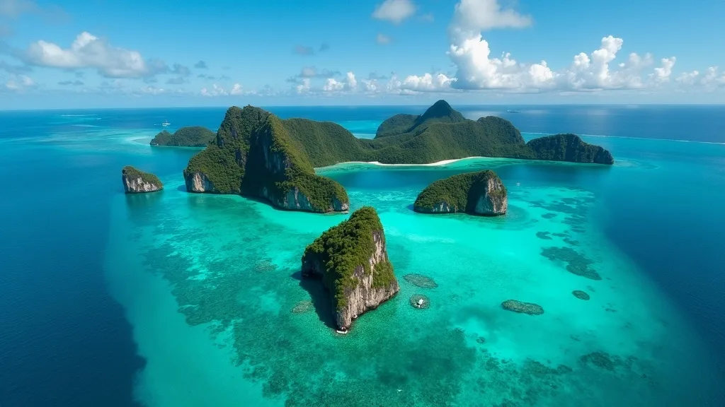 Reaching Wayag by Yacht Hire